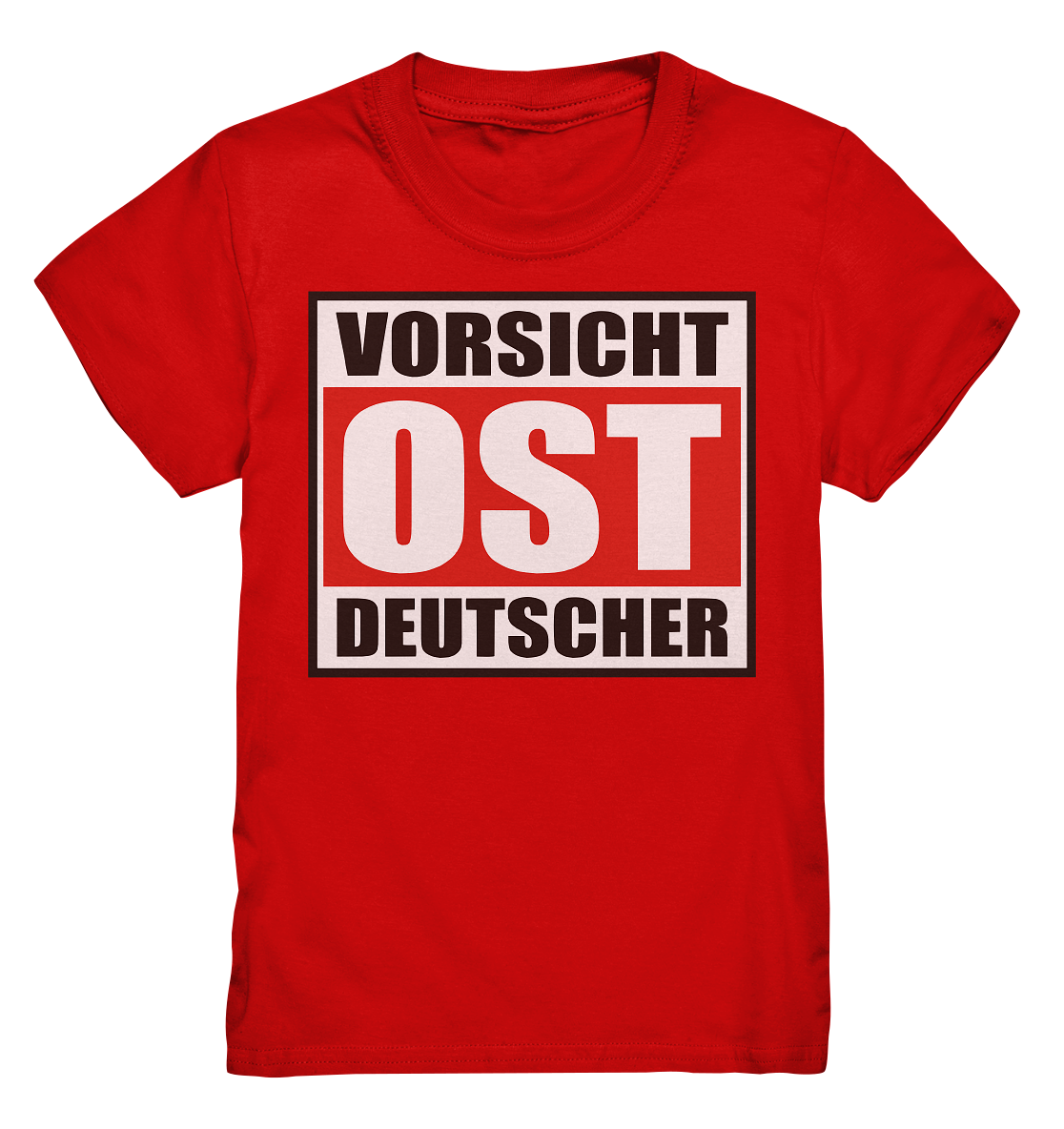 Vorsicht-Ostdeutscher Kids Premium Shirt