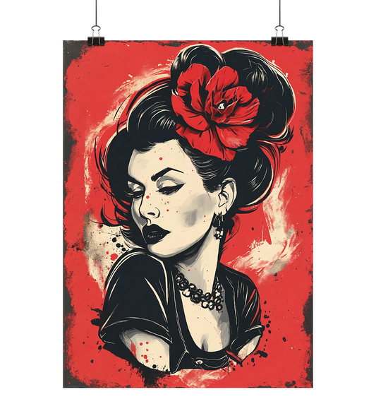 Rockabilly Poster Din A3 (hoch)