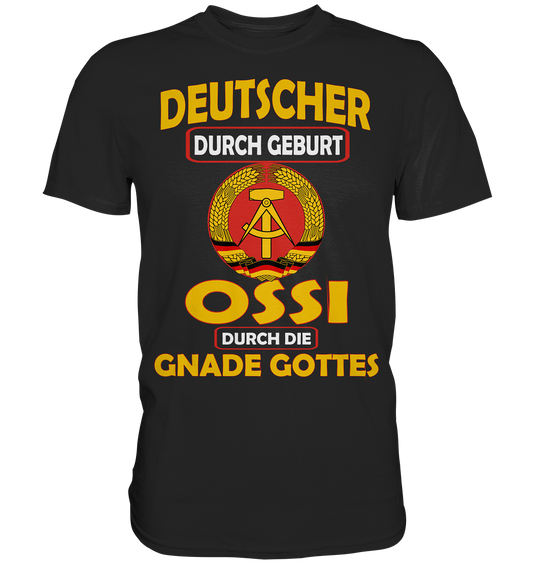 Geboren in der DDR Premium Shirt