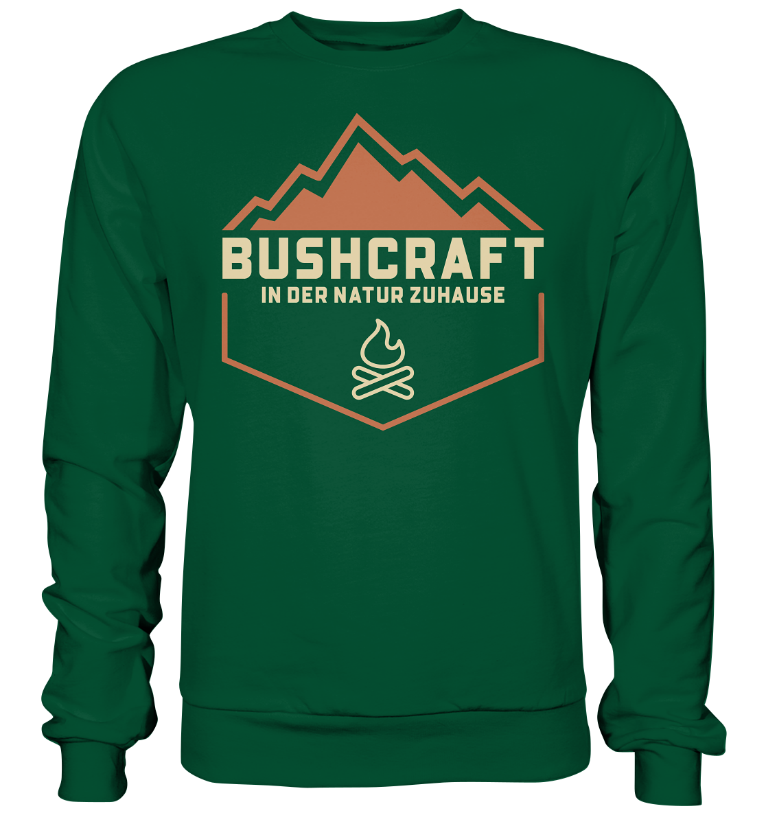 BUSHCRAFT IN DER NATUR ZU HAUSE - Basic Sweatshirt