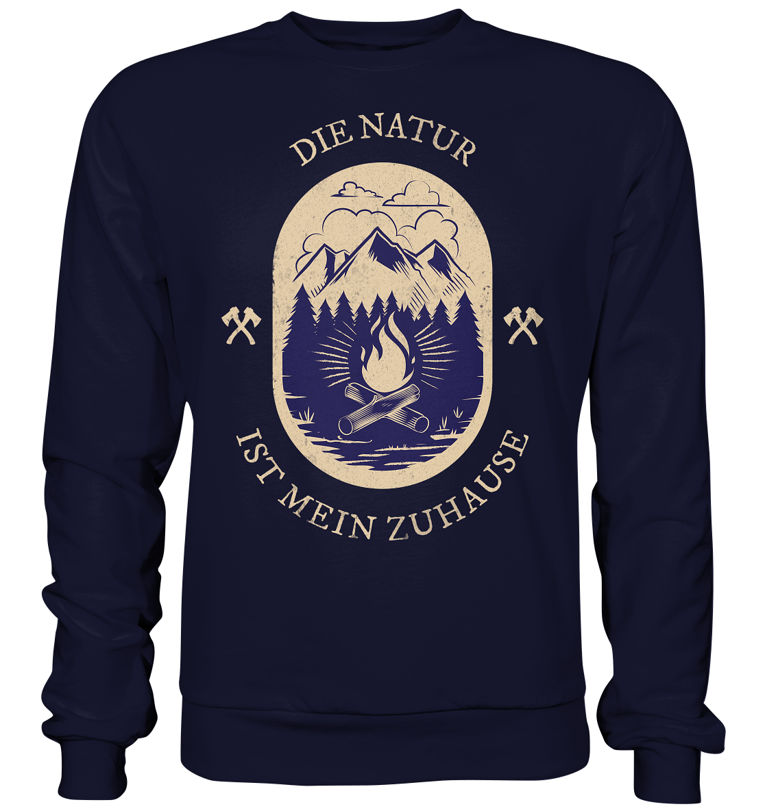 DIE NATUR IST MEIN ZU HAUSE - Sweatshirt