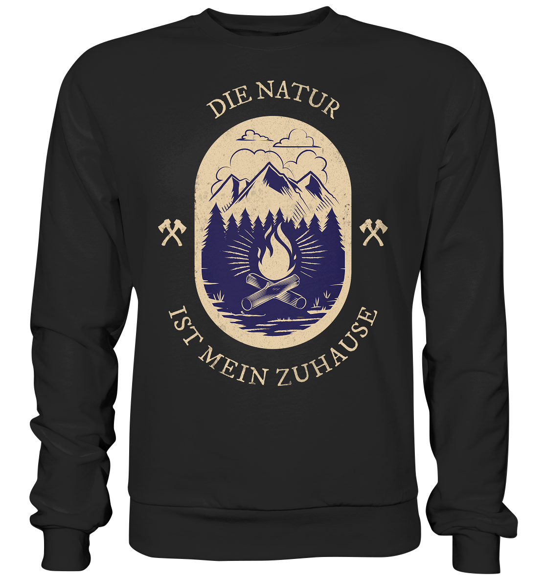 DIE NATUR IST MEIN ZU HAUSE - Sweatshirt