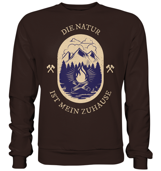 DIE NATUR IST MEIN ZU HAUSE - Sweatshirt