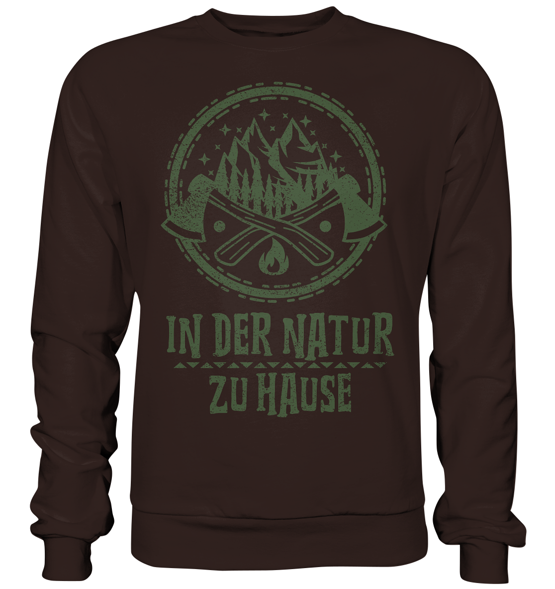 IN DER NATUR ZU HAUSE - Basic Sweatshirt