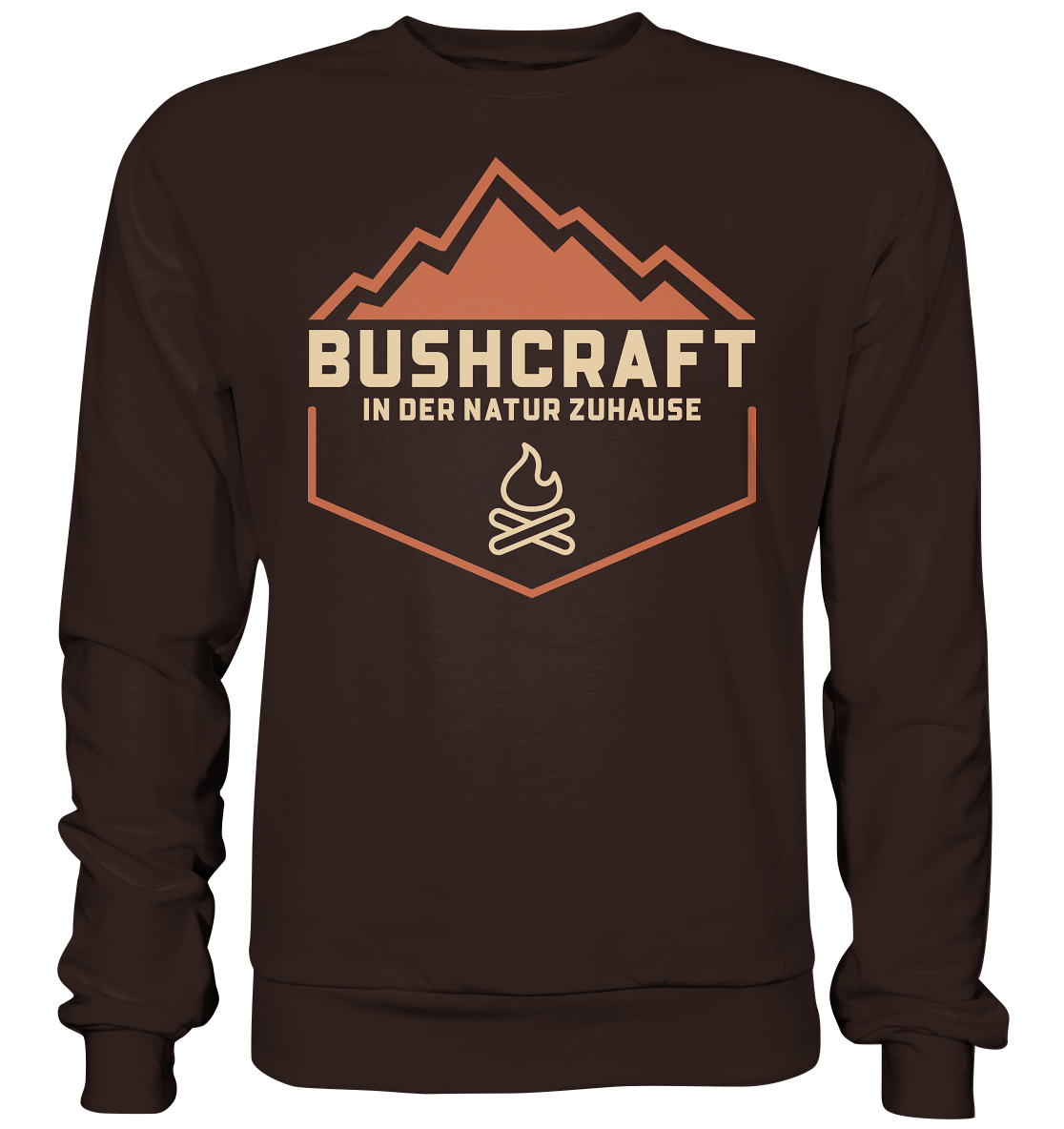 BUSHCRAFT IN DER NATUR ZU HAUSE - Basic Sweatshirt