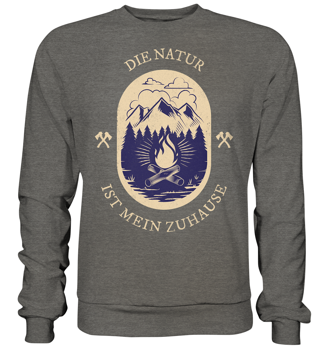 DIE NATUR IST MEIN ZU HAUSE - Sweatshirt