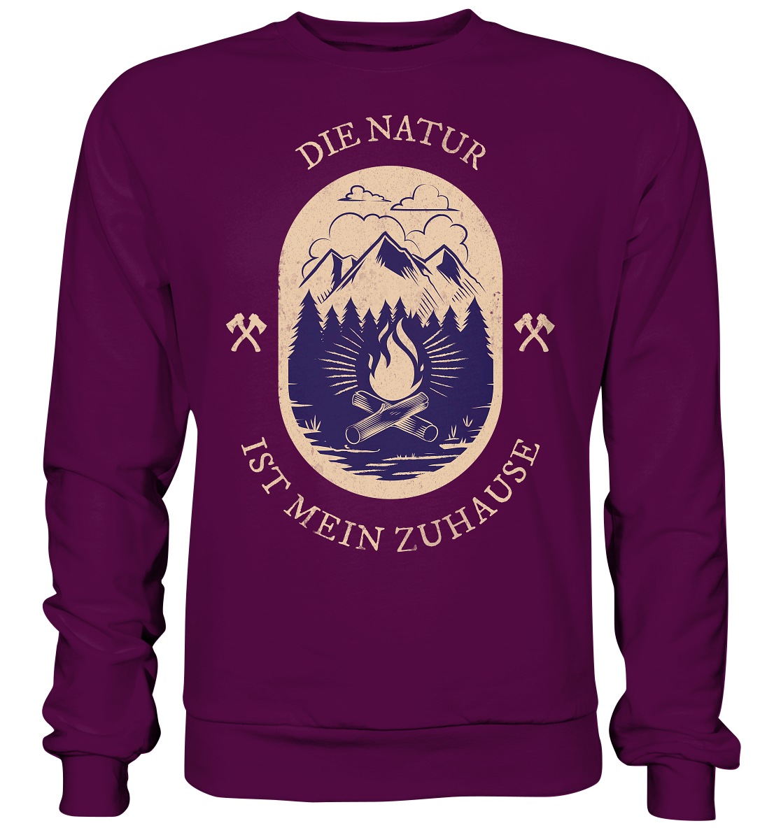 DIE NATUR IST MEIN ZU HAUSE - Sweatshirt