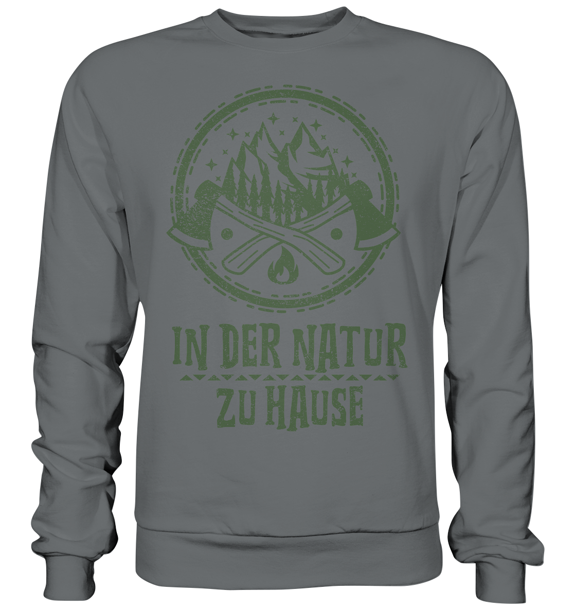 IN DER NATUR ZU HAUSE - Basic Sweatshirt