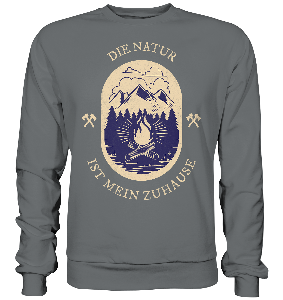 DIE NATUR IST MEIN ZU HAUSE - Sweatshirt