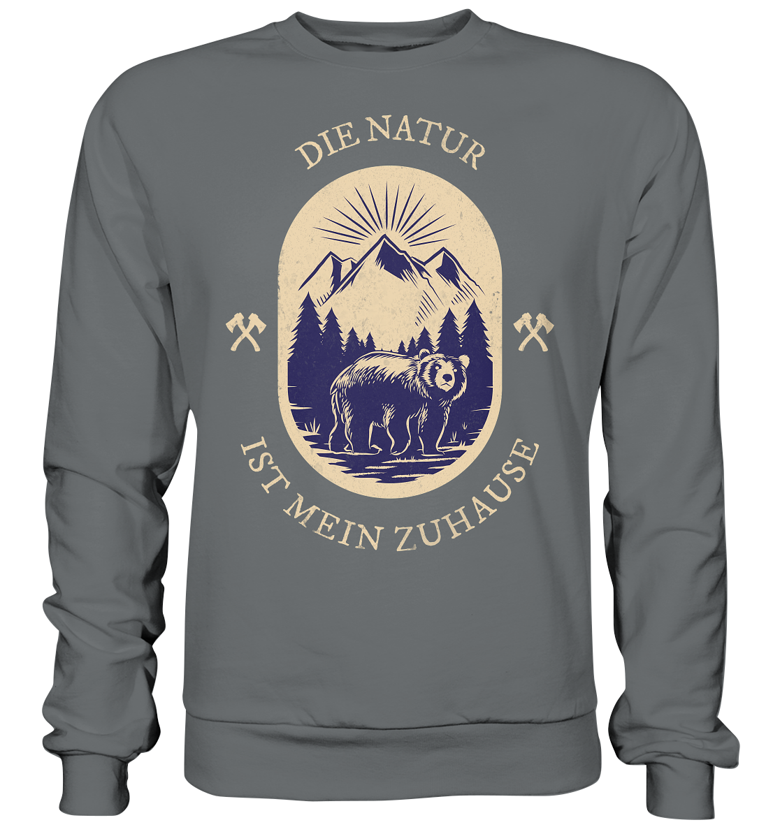 DIE NATUR IST MEIN ZU HAUSE - Sweatshirt