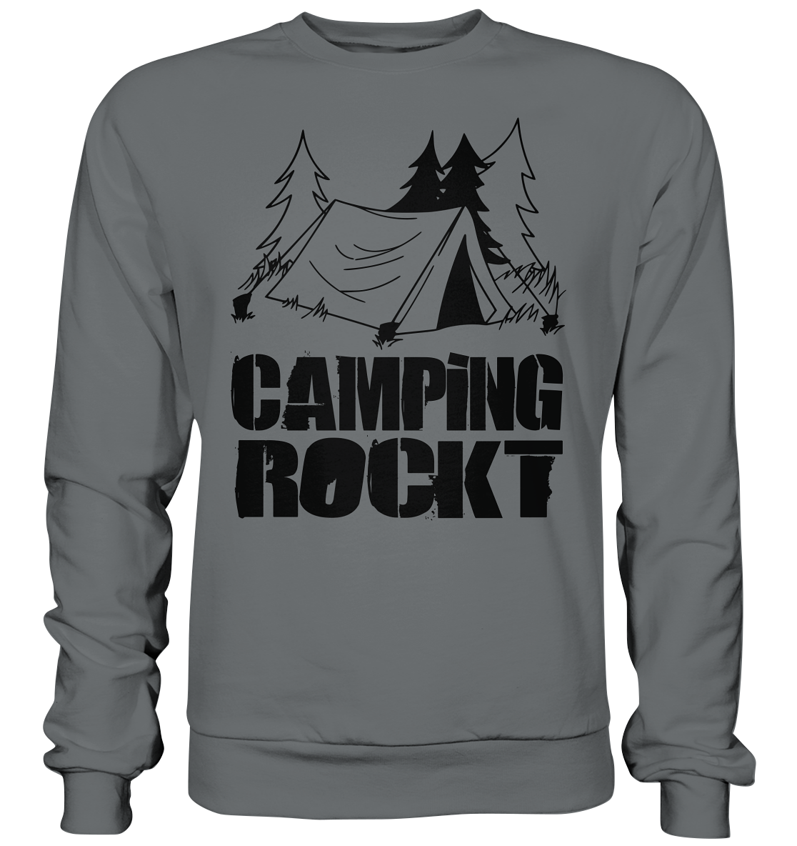 Camping Rockt - Sweatshirt