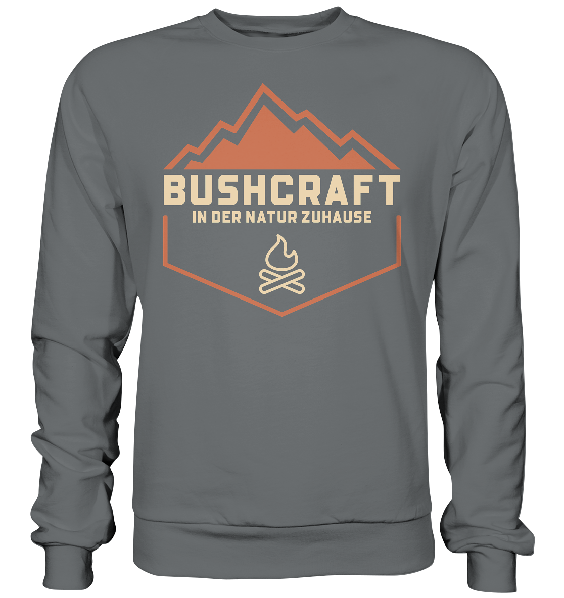 BUSHCRAFT IN DER NATUR ZU HAUSE - Basic Sweatshirt