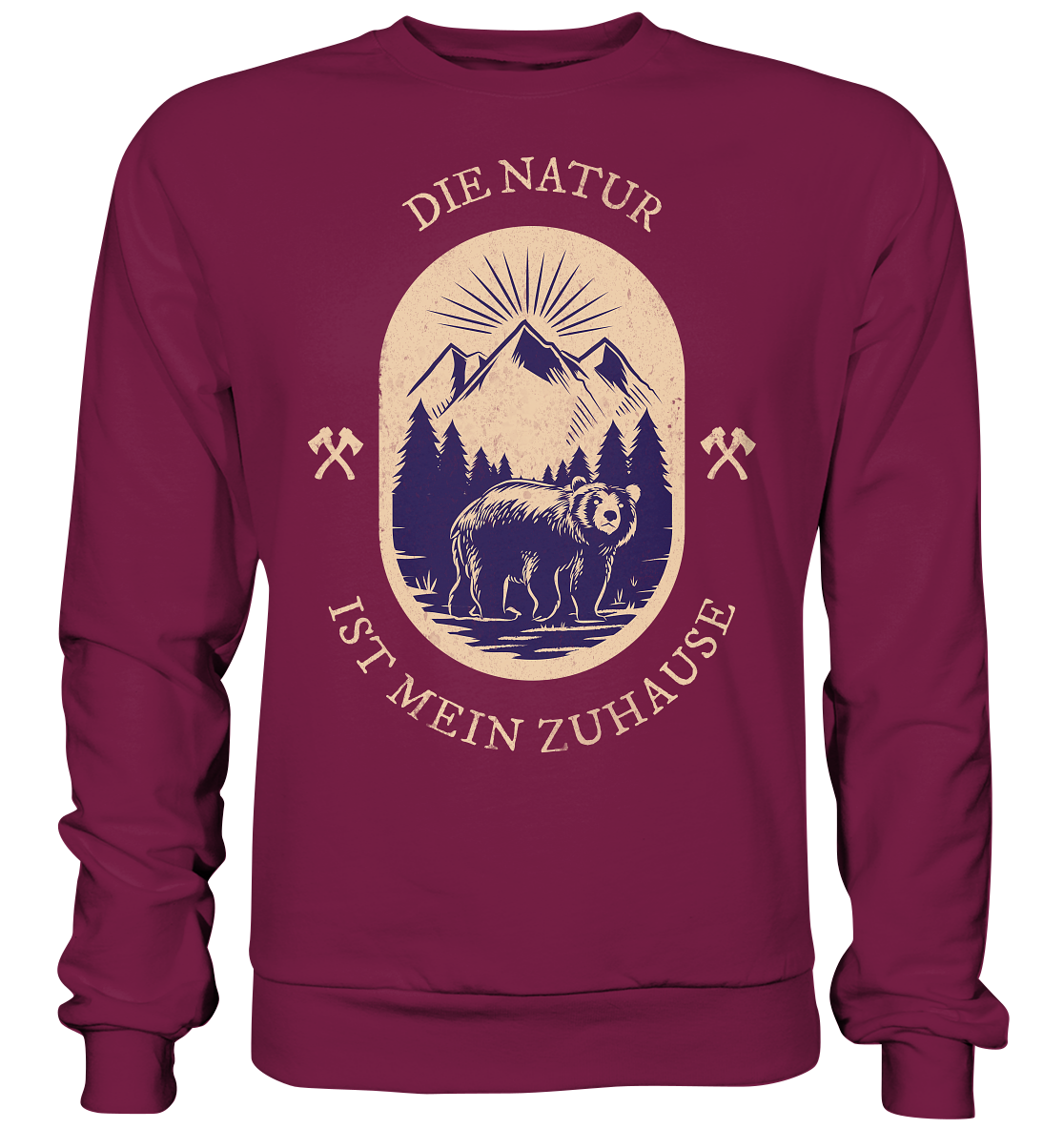 DIE NATUR IST MEIN ZU HAUSE - Sweatshirt