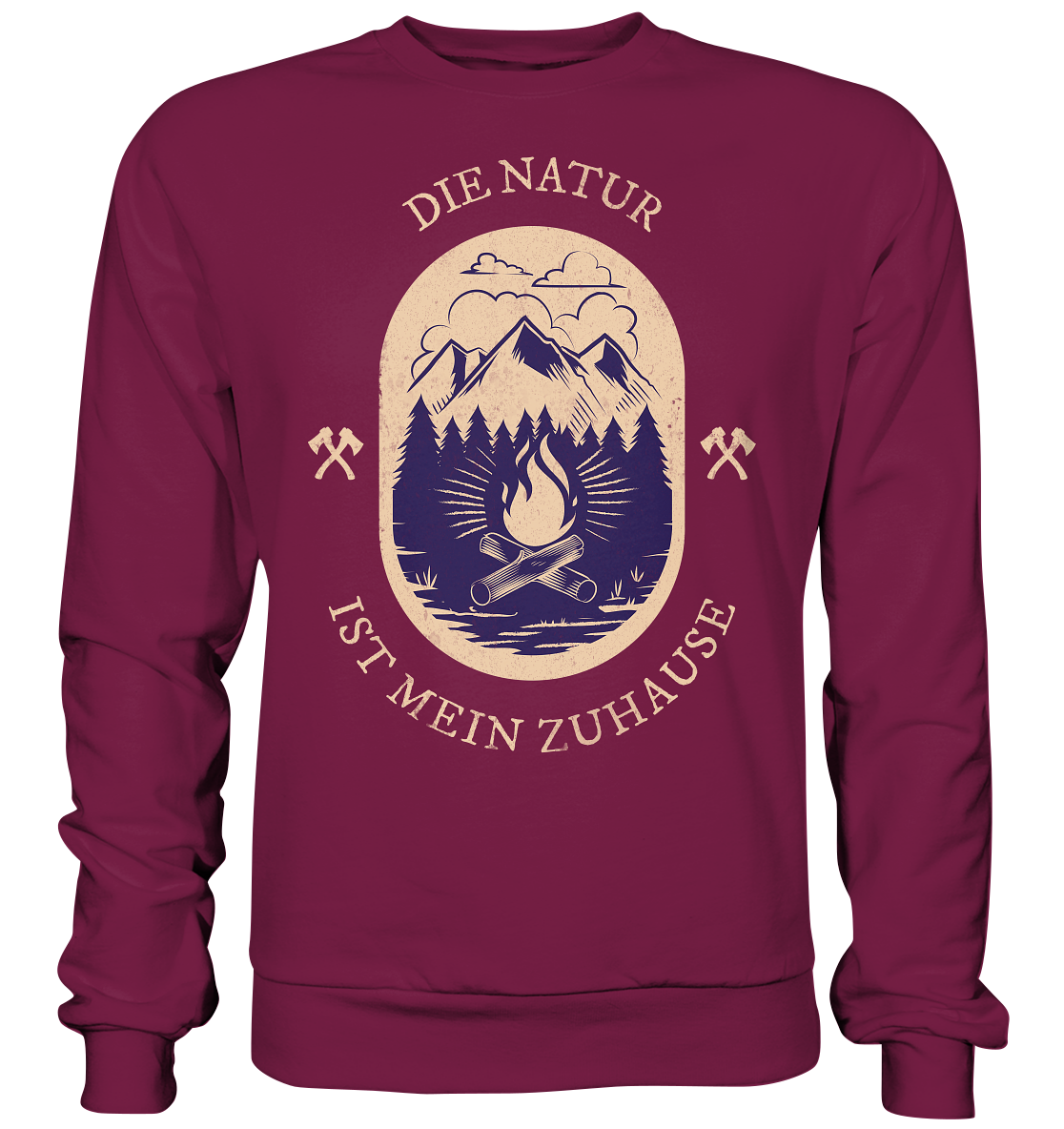 DIE NATUR IST MEIN ZU HAUSE - Sweatshirt