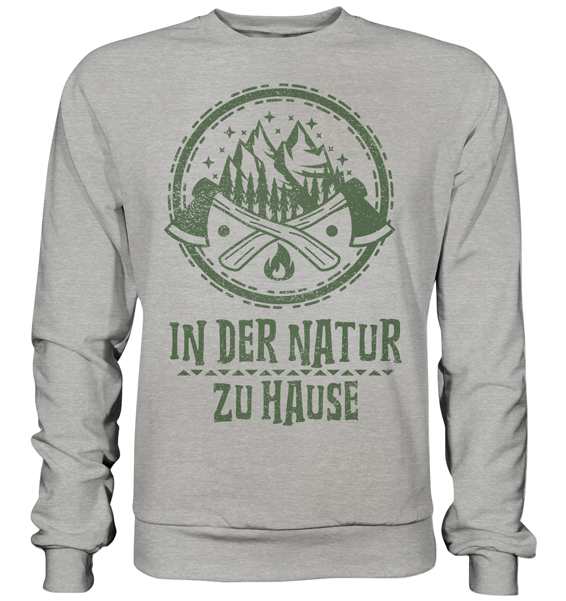 IN DER NATUR ZU HAUSE - Basic Sweatshirt