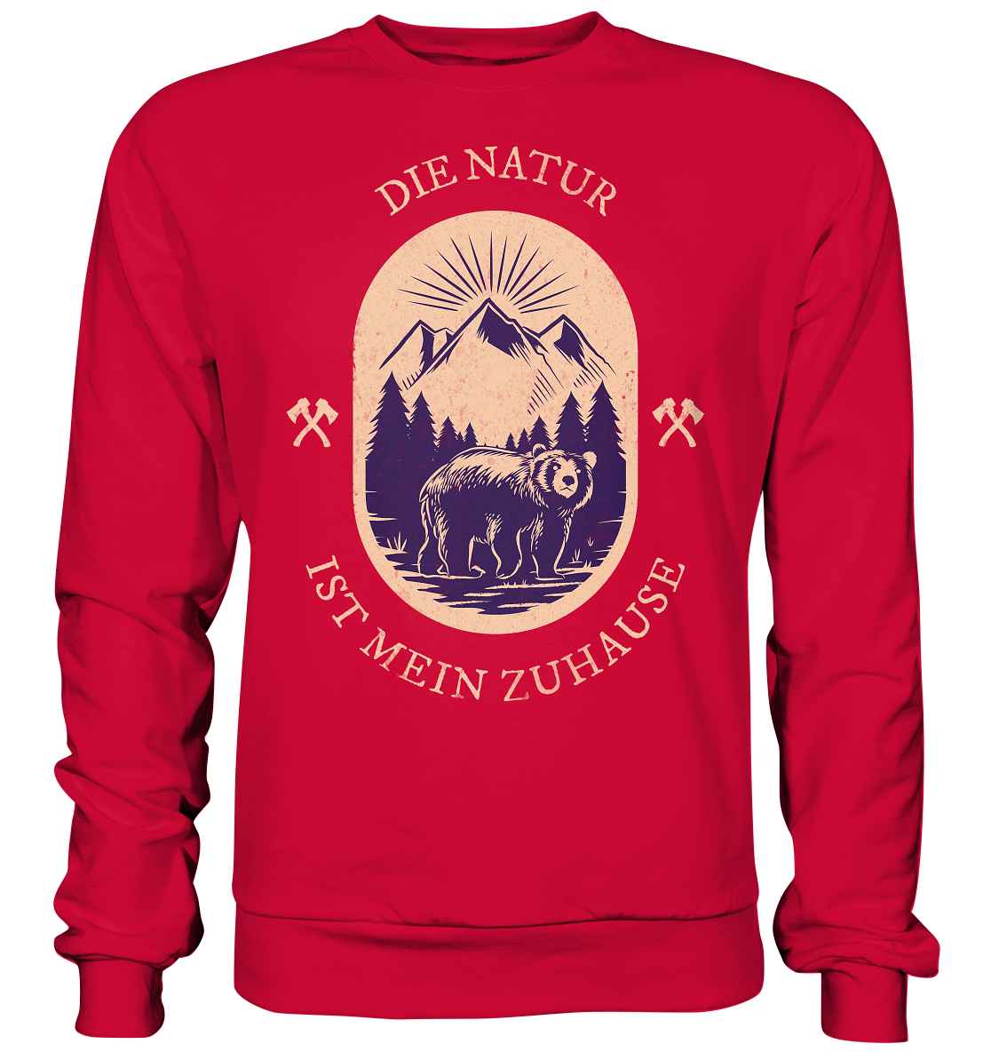 DIE NATUR IST MEIN ZU HAUSE - Sweatshirt