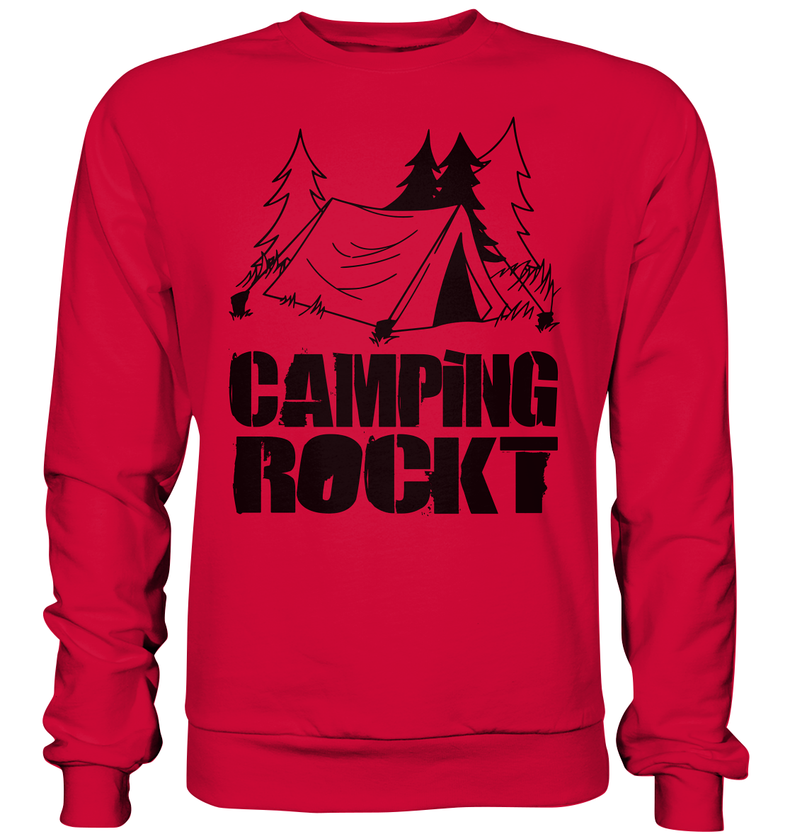 Camping Rockt - Sweatshirt