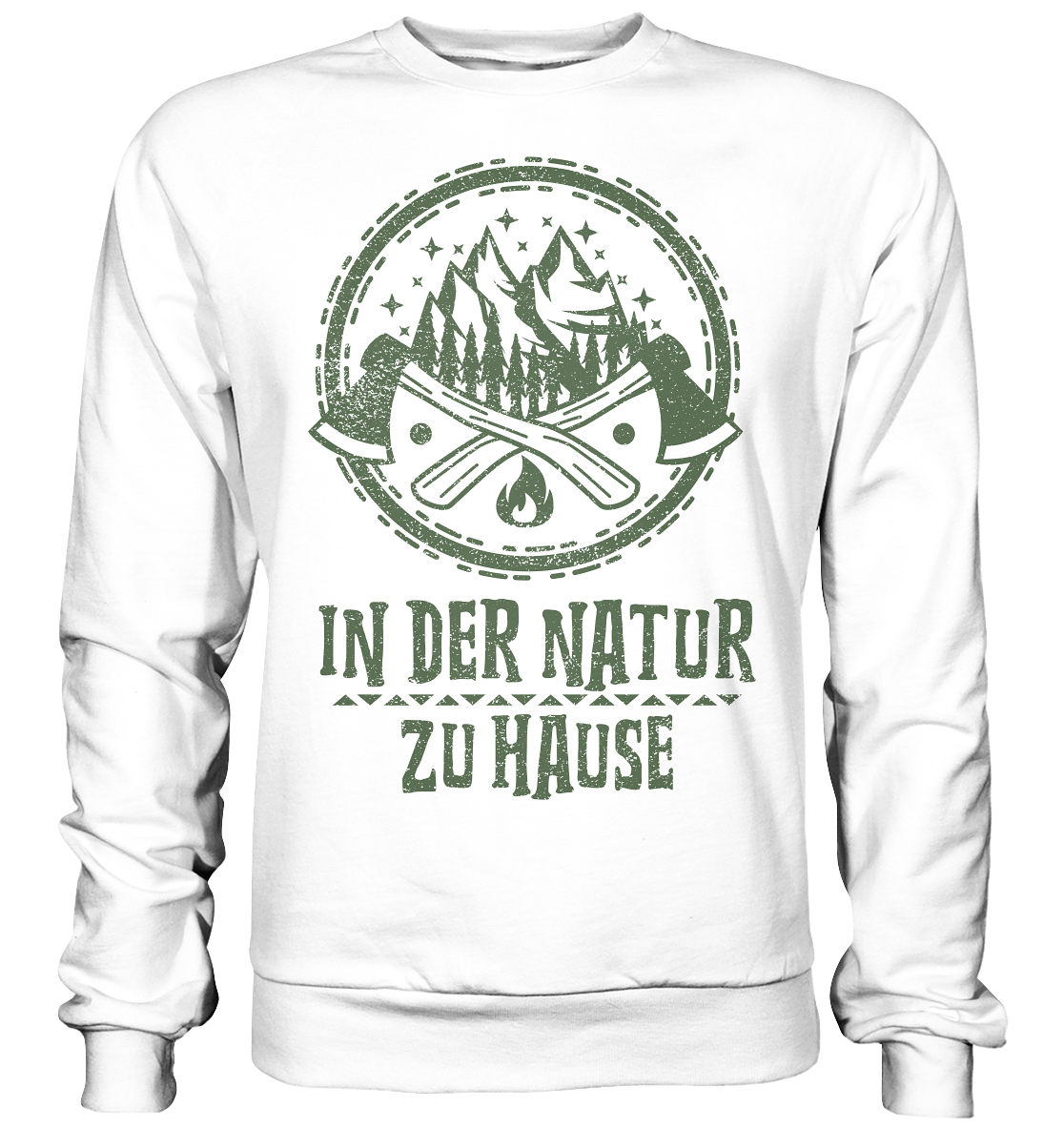 IN DER NATUR ZU HAUSE - Basic Sweatshirt