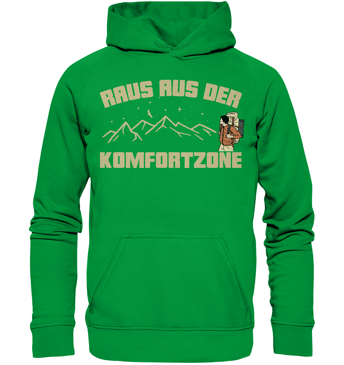 Raus aus der Komfortzone - Hoodie