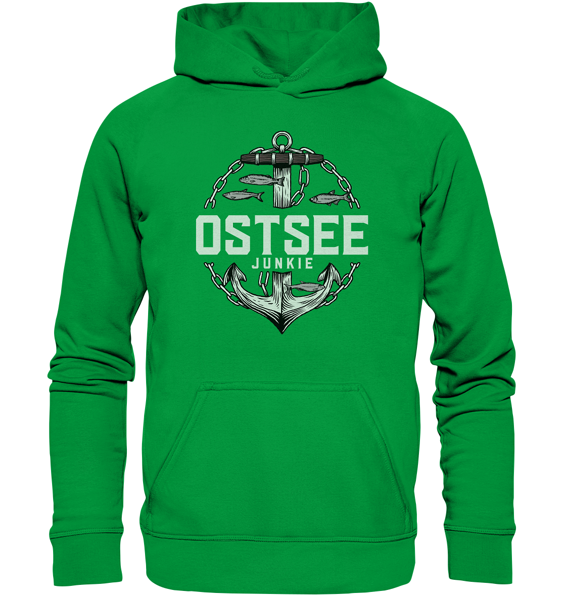 OSTSEE JUNKIE - Basic Unisex Hoodie