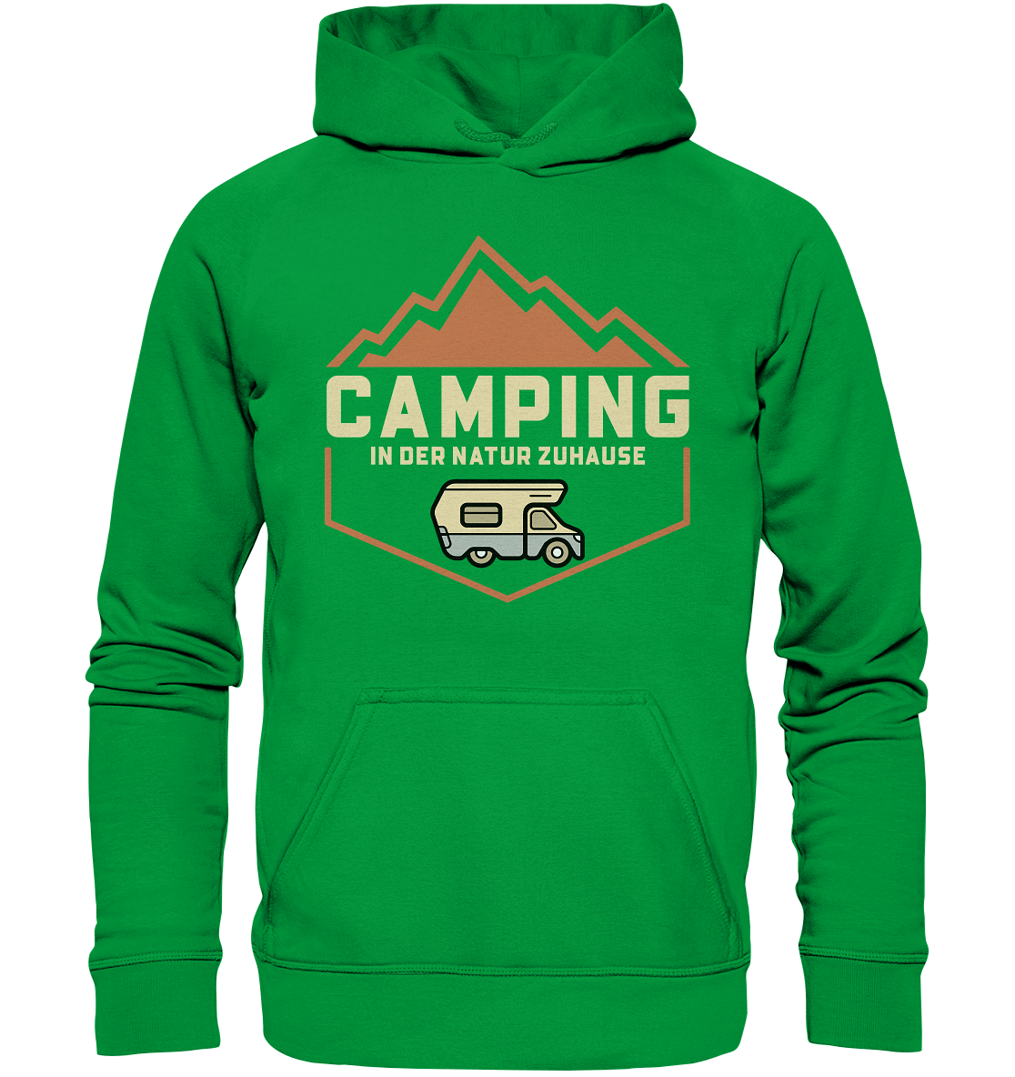 CAMPING-IN DER NATUR ZU HAUSE - Unisex Hoodie