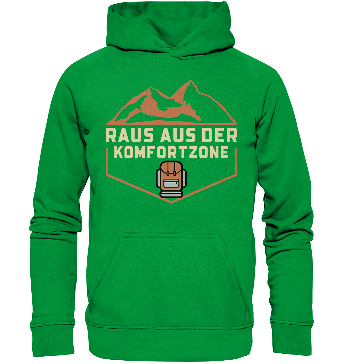 Raus aus der Komfortzone - Unisex Hoodie