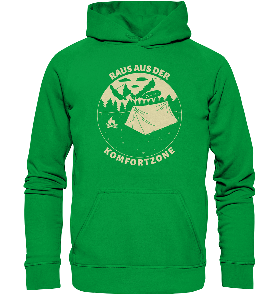 Raus aus der Komfortzone - Unisex Hoodie