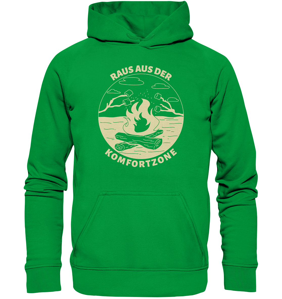 Raus aus der Komfortzone - Unisex Hoodie