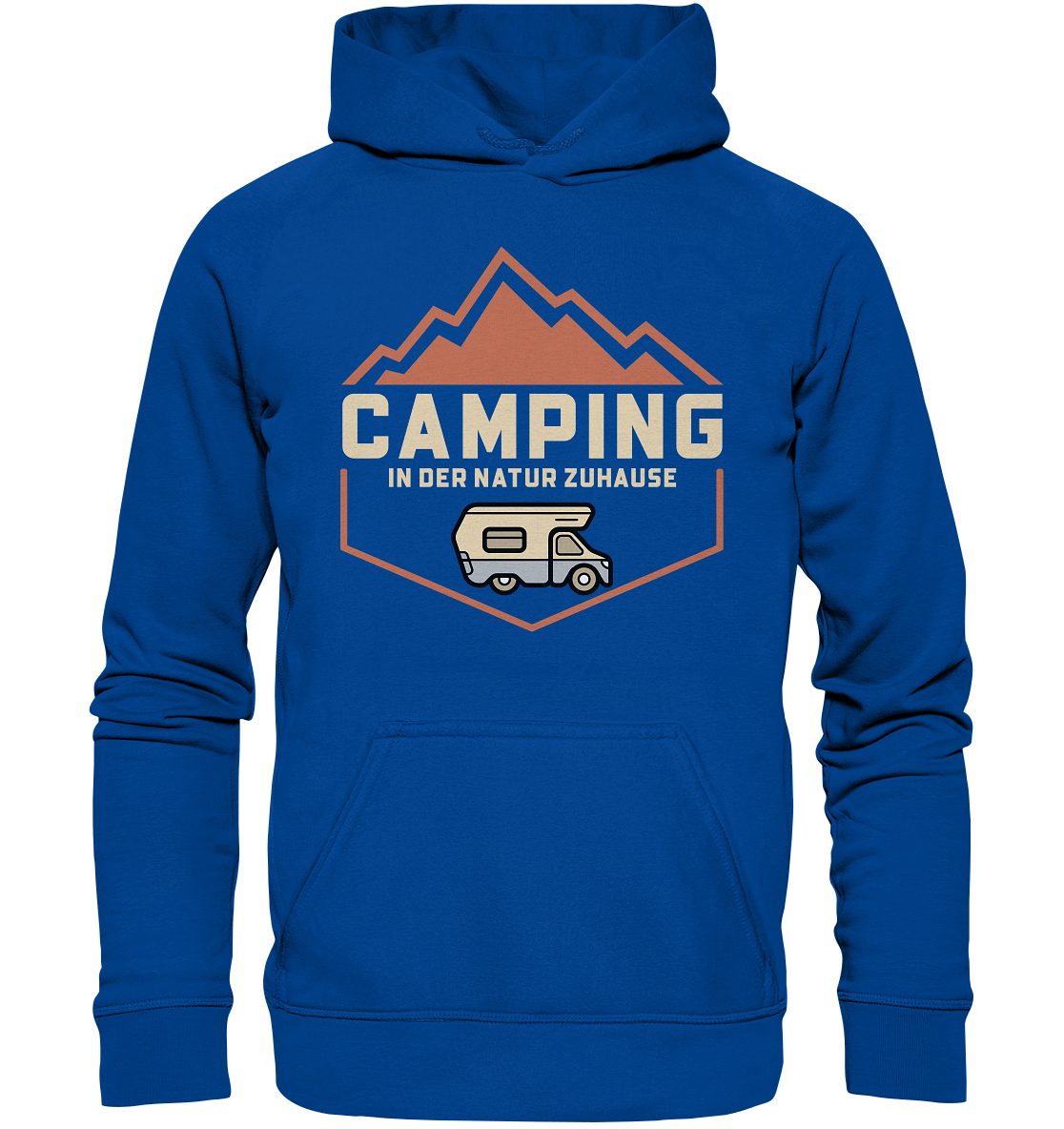 CAMPING-IN DER NATUR ZU HAUSE - Unisex Hoodie