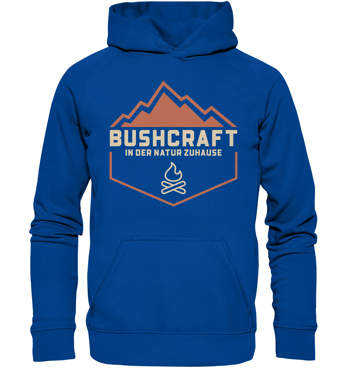 BUSHCRAFT IN DER NATUR ZU HAUSE - Basic Unisex Hoodie