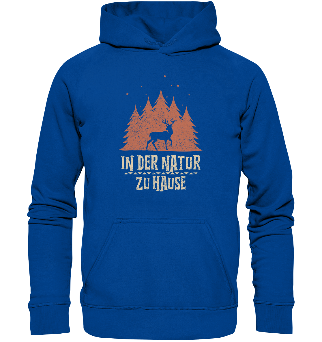 IN DER NATUR ZU HAUSE - Basic Unisex Hoodie