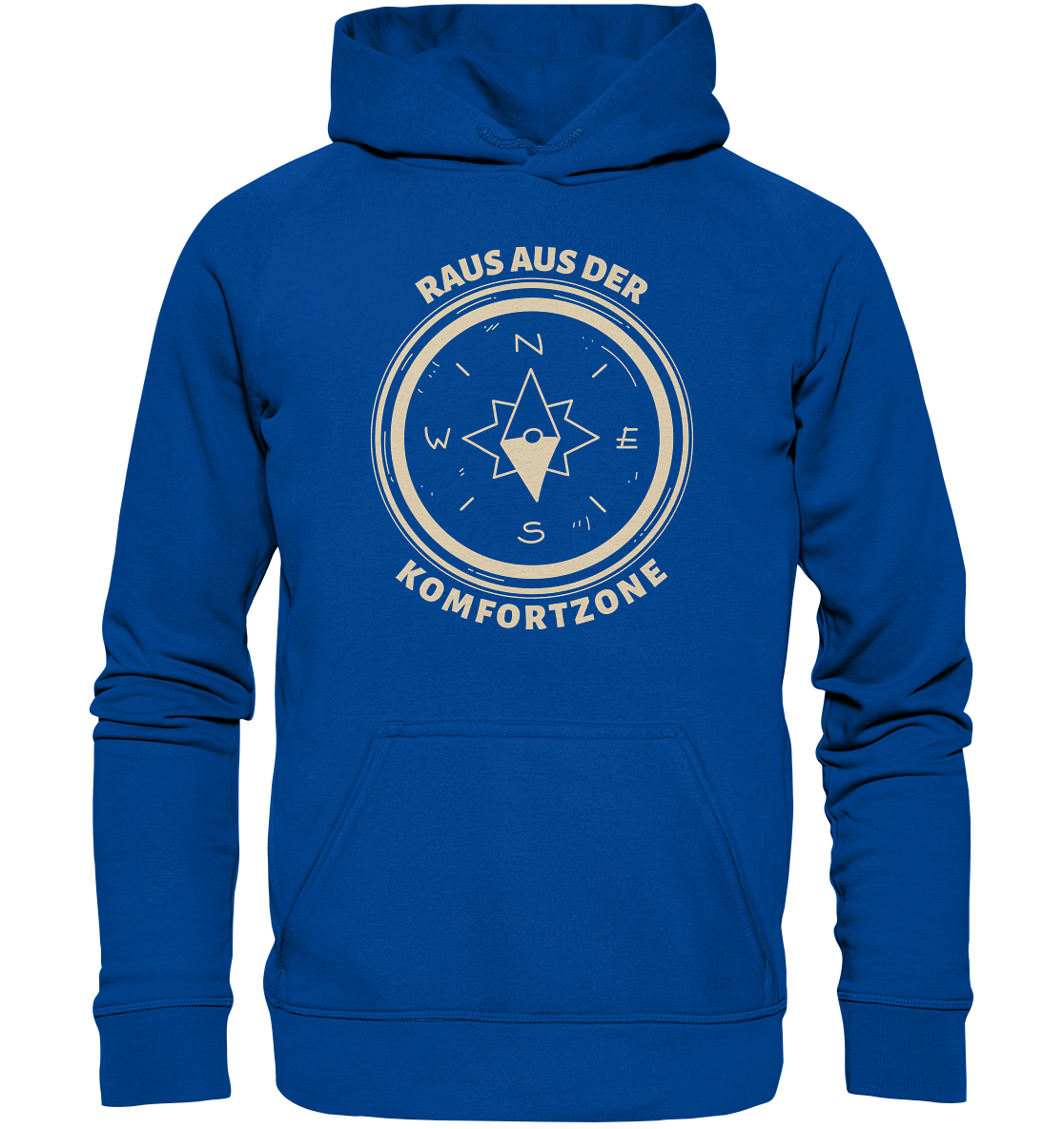 RAUS AUS DER KOMFORTZONE - Unisex Hoodie