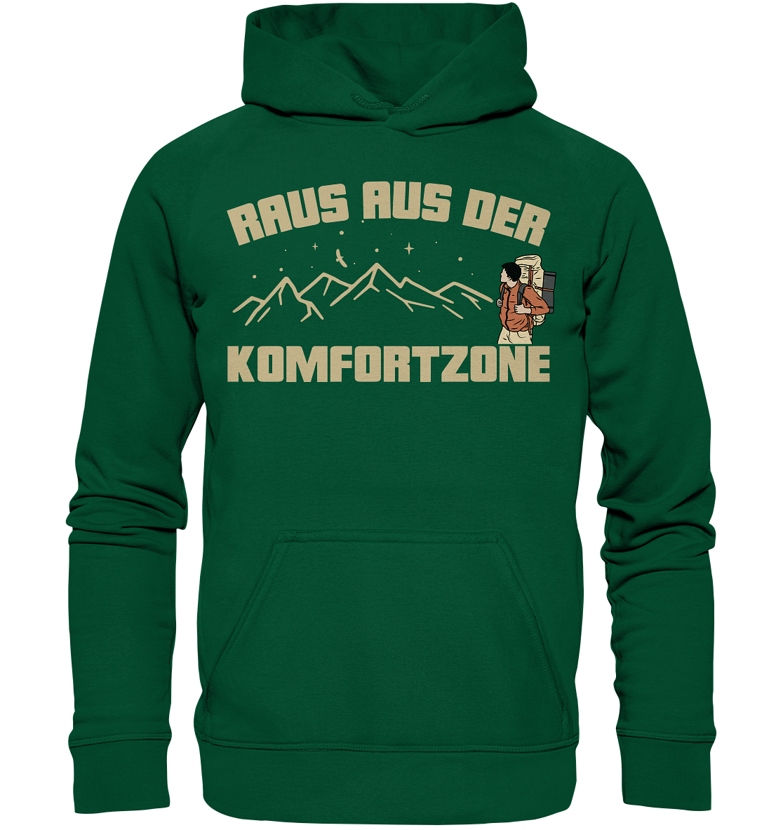 Raus aus der Komfortzone - Hoodie