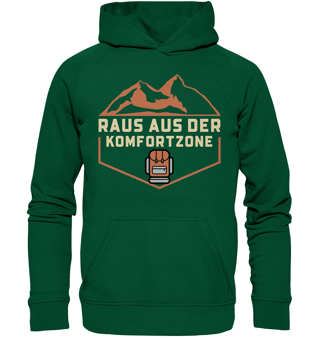 Raus aus der Komfortzone - Unisex Hoodie