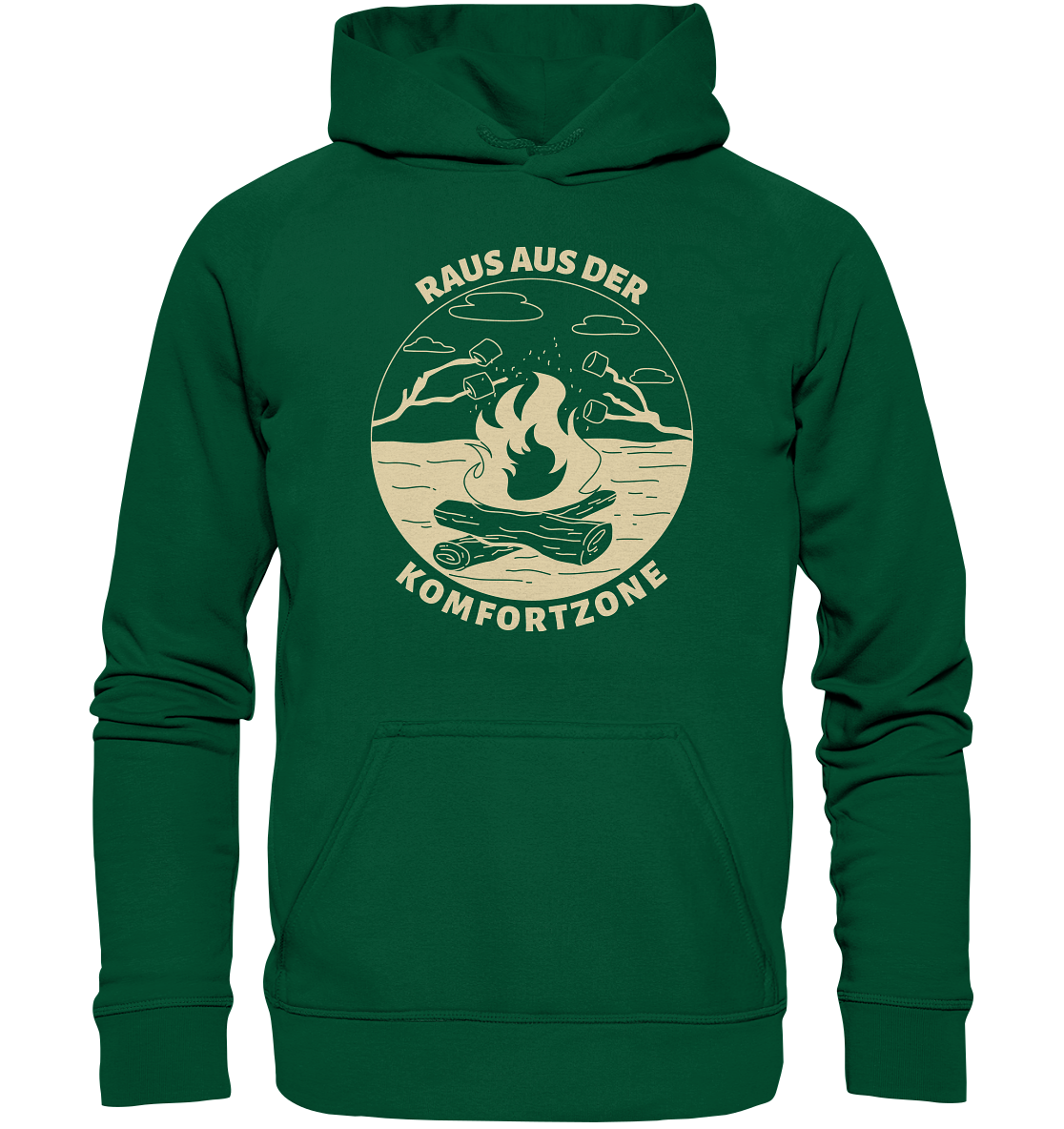 Raus aus der Komfortzone - Unisex Hoodie