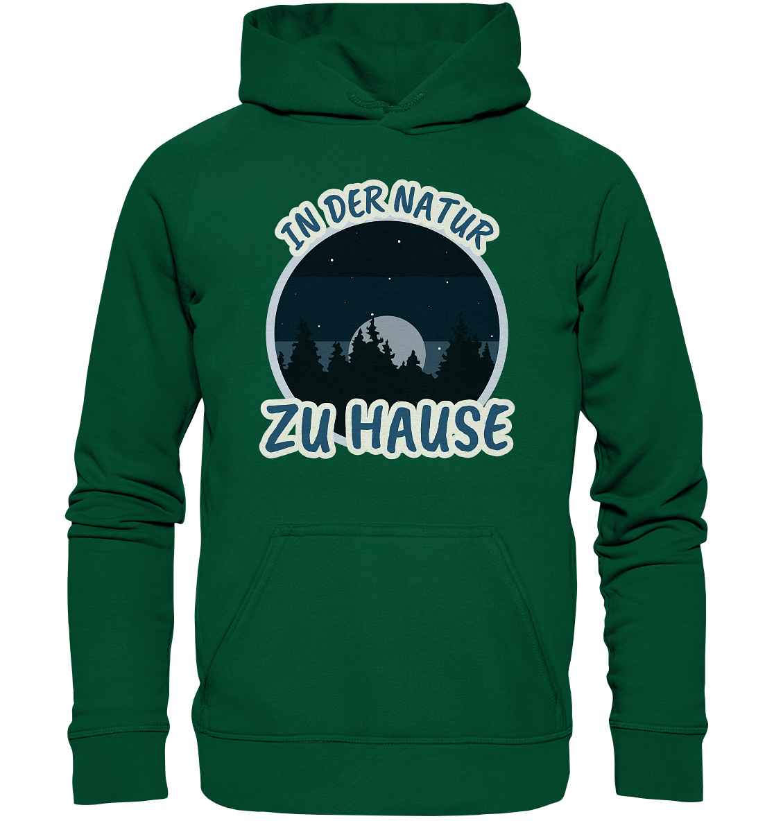 In der Natur zu Hause - Unisex Hoodie