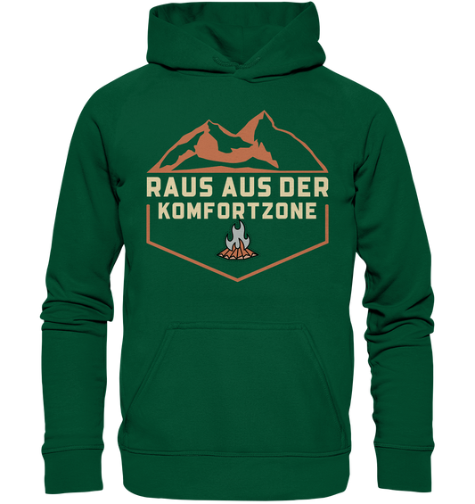 Raus aus der Komfortzone - Unisex Hoodie