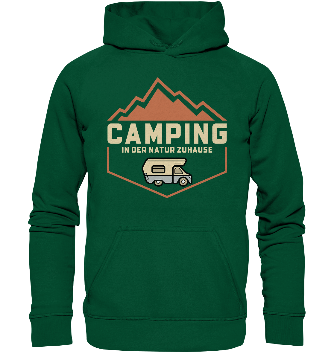 CAMPING-IN DER NATUR ZU HAUSE - Unisex Hoodie