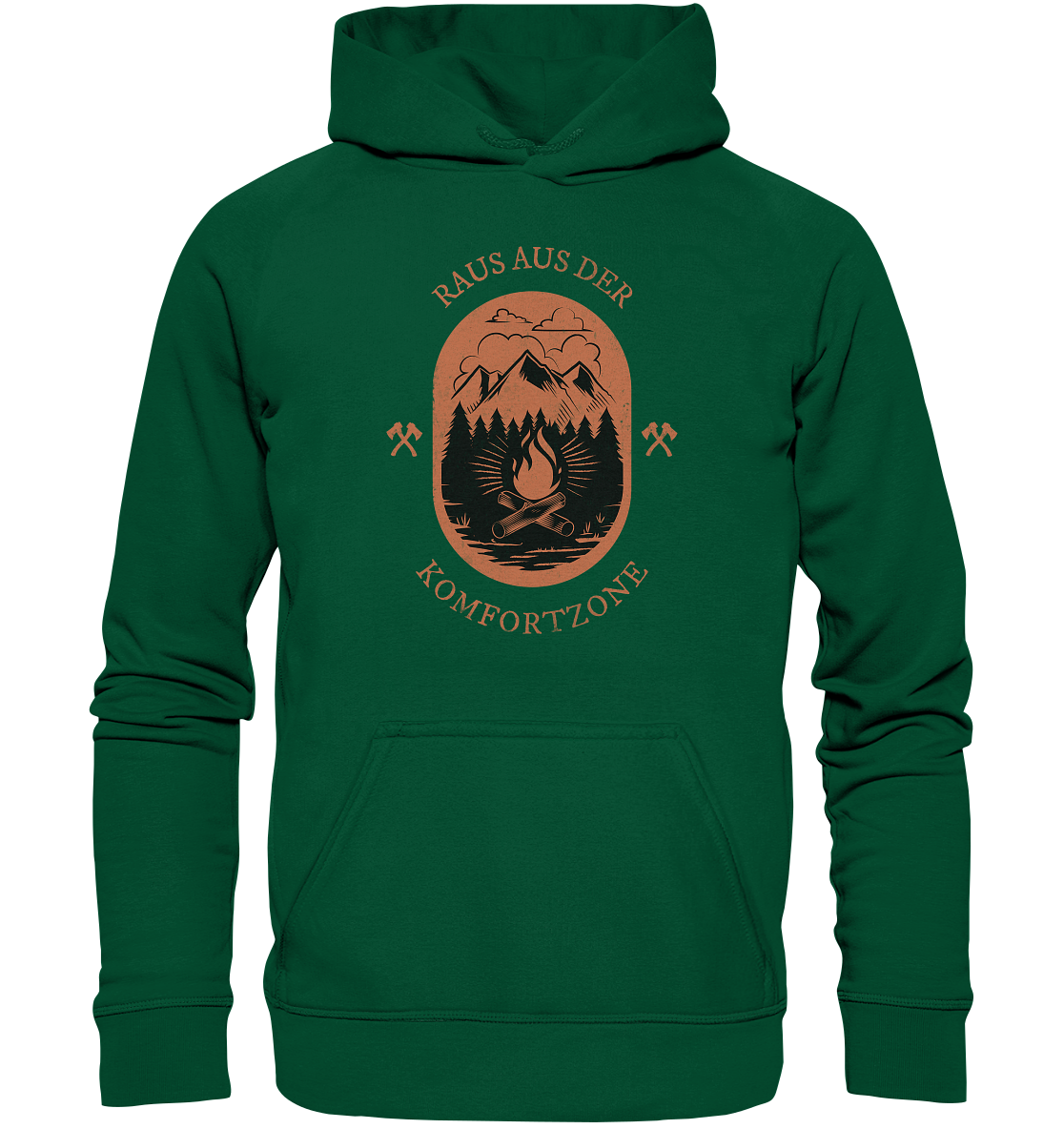 Raus aus der Komfortzone - Unisex Hoodie