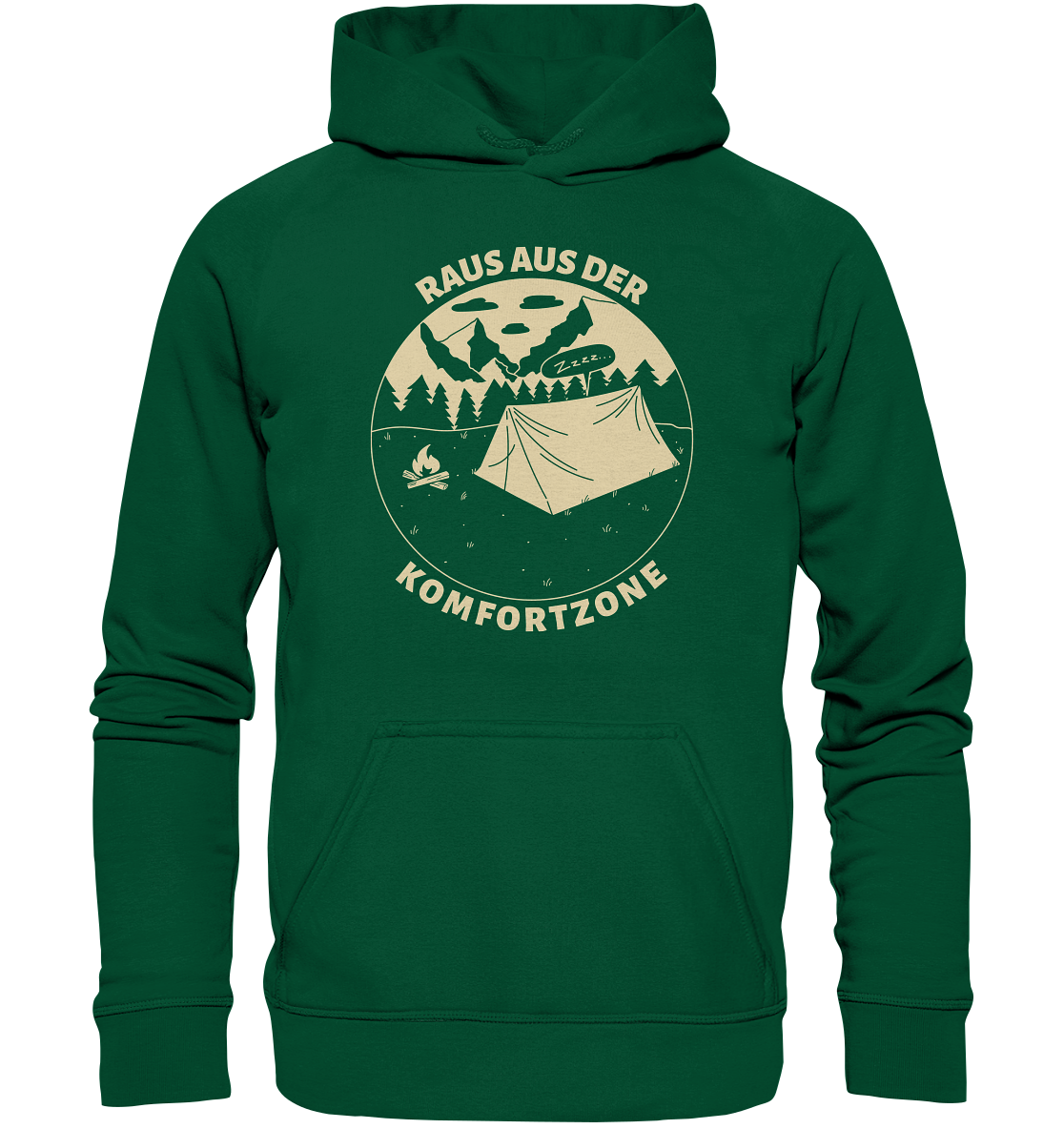 Raus aus der Komfortzone - Unisex Hoodie