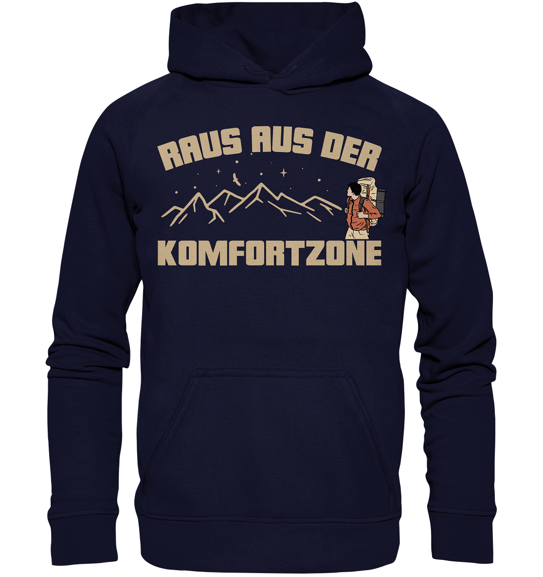 Raus aus der Komfortzone - Hoodie