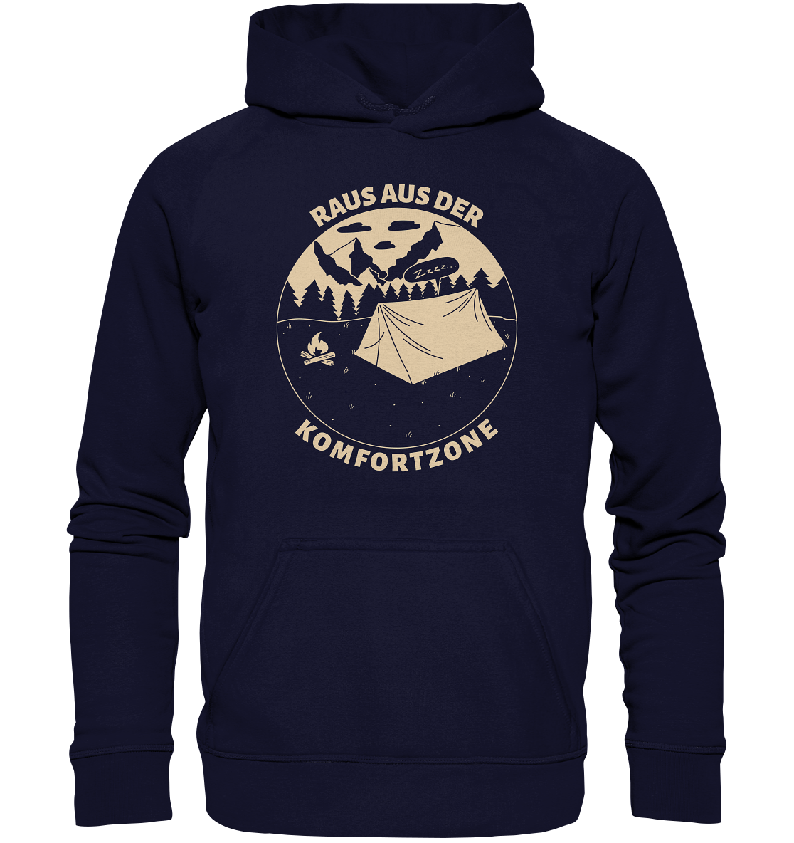 Raus aus der Komfortzone - Unisex Hoodie