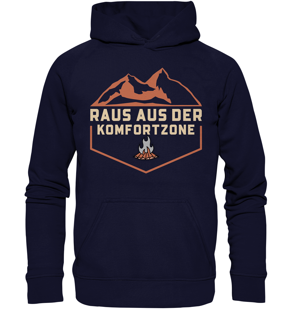 Raus aus der Komfortzone - Unisex Hoodie