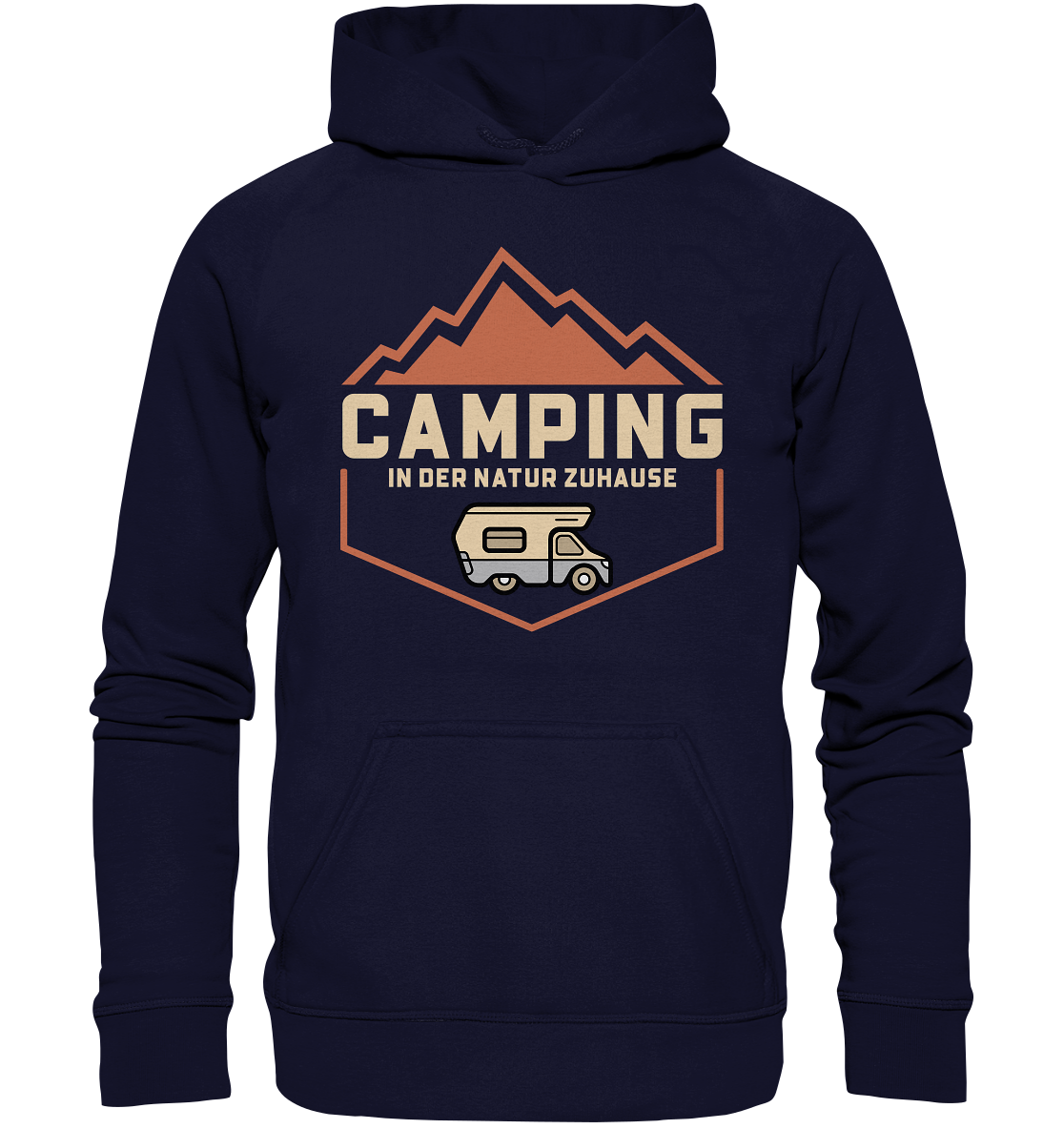 CAMPING-IN DER NATUR ZU HAUSE - Unisex Hoodie