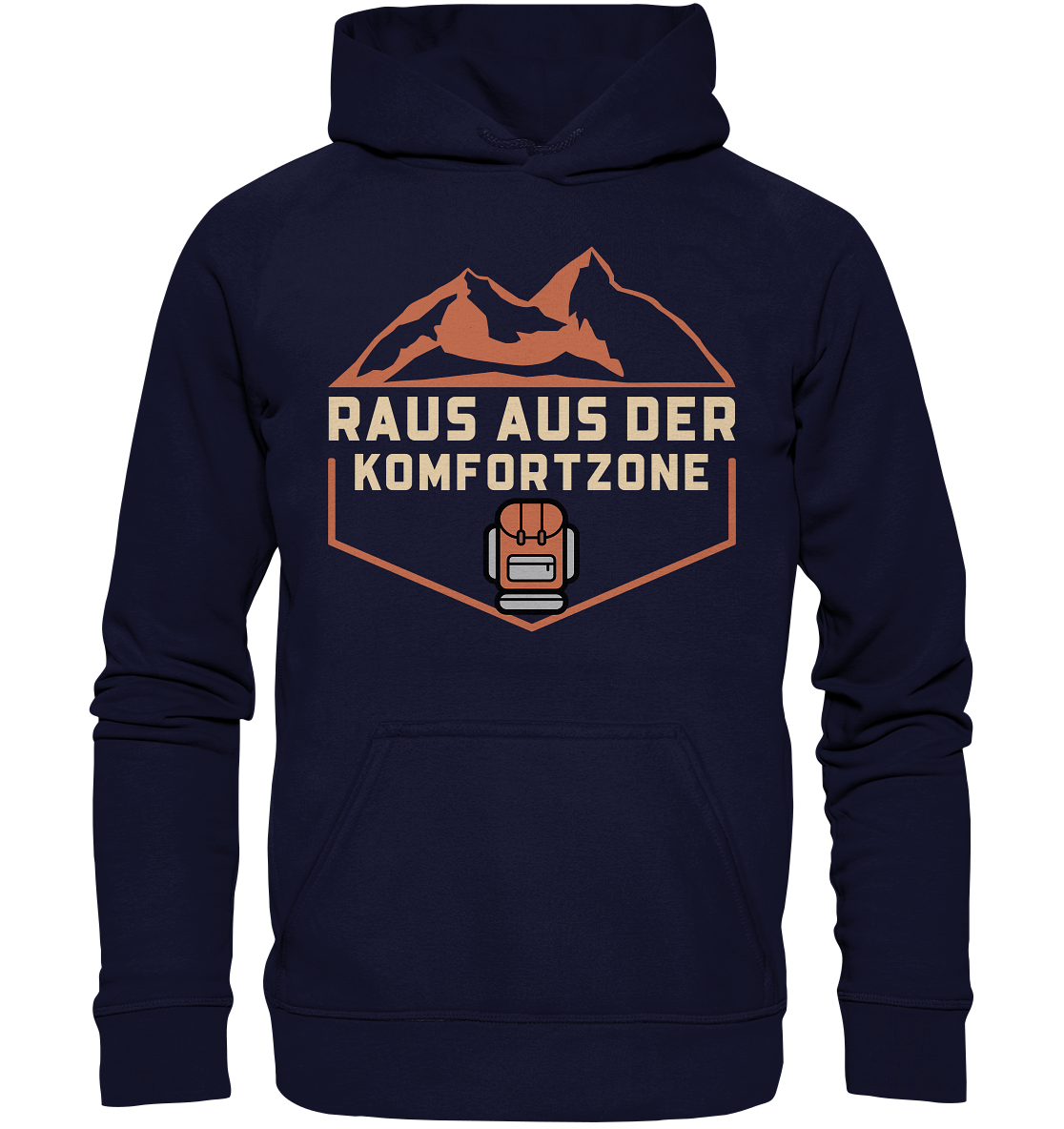 Raus aus der Komfortzone - Unisex Hoodie