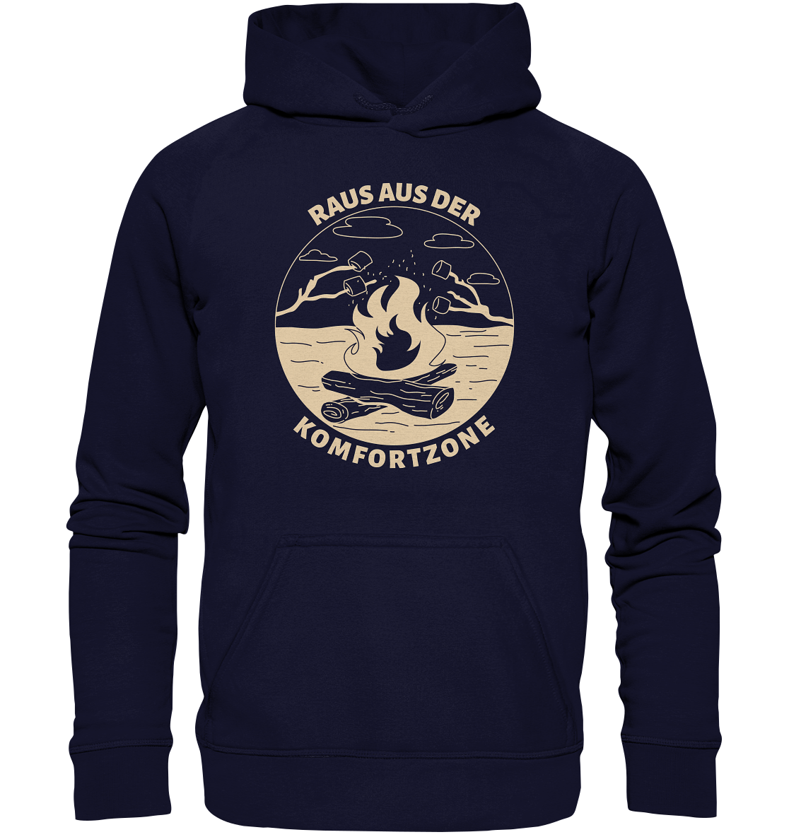 Raus aus der Komfortzone - Unisex Hoodie