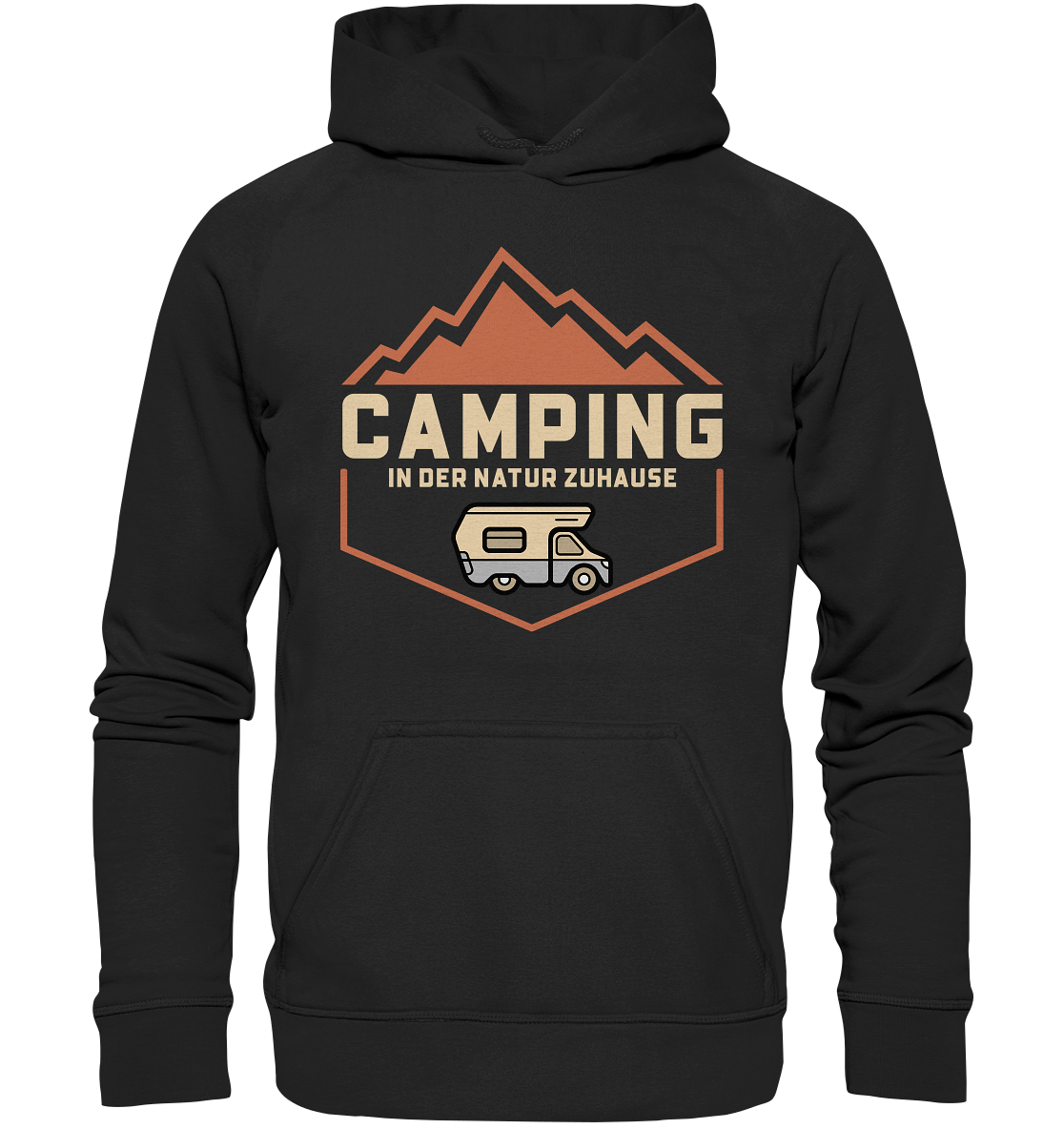 CAMPING-IN DER NATUR ZU HAUSE - Unisex Hoodie