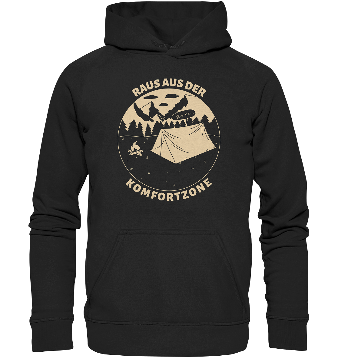 Raus aus der Komfortzone - Unisex Hoodie