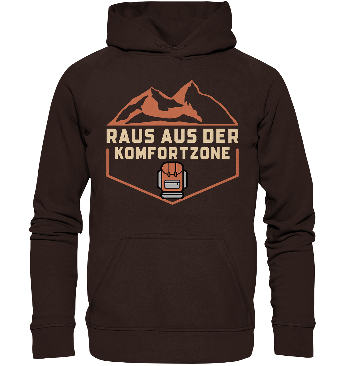 Raus aus der Komfortzone - Unisex Hoodie