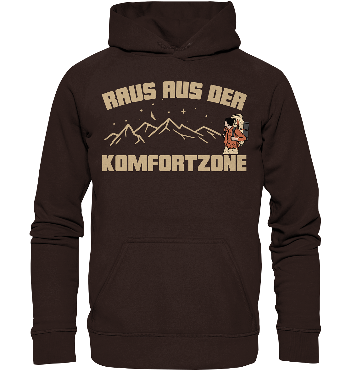 Raus aus der Komfortzone - Hoodie